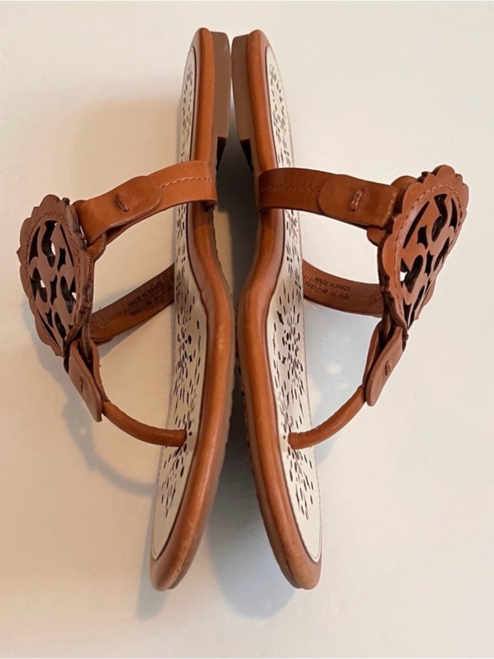 Tory Burch Scalloped Miller Sandals - Picture 3 of 8